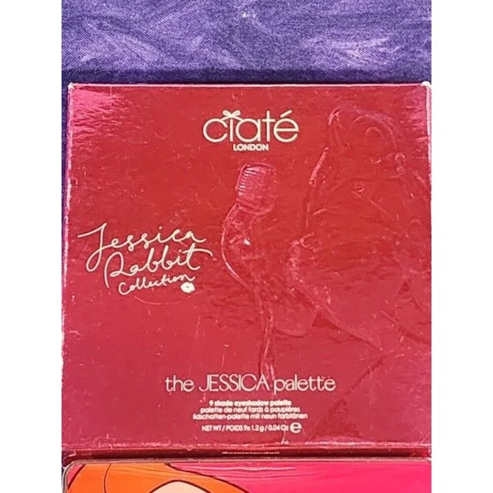 CIATE The Jessica Rabbit Collection 9 Shade Eyeshadow Palette Limited Edition